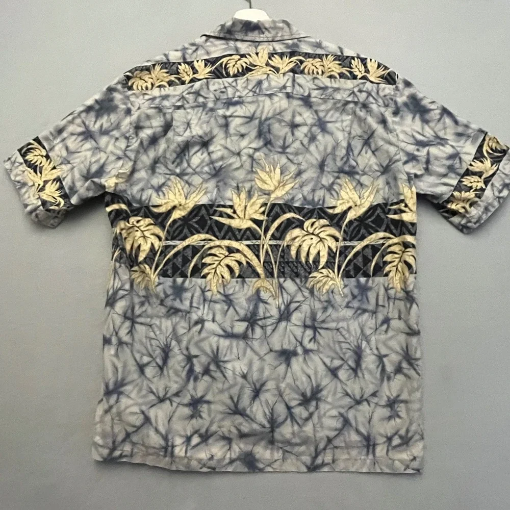 Winnie Fashion Hawaiian Shirt Aloha Camp Collar Made In Hawaii Cotton XL 24x31